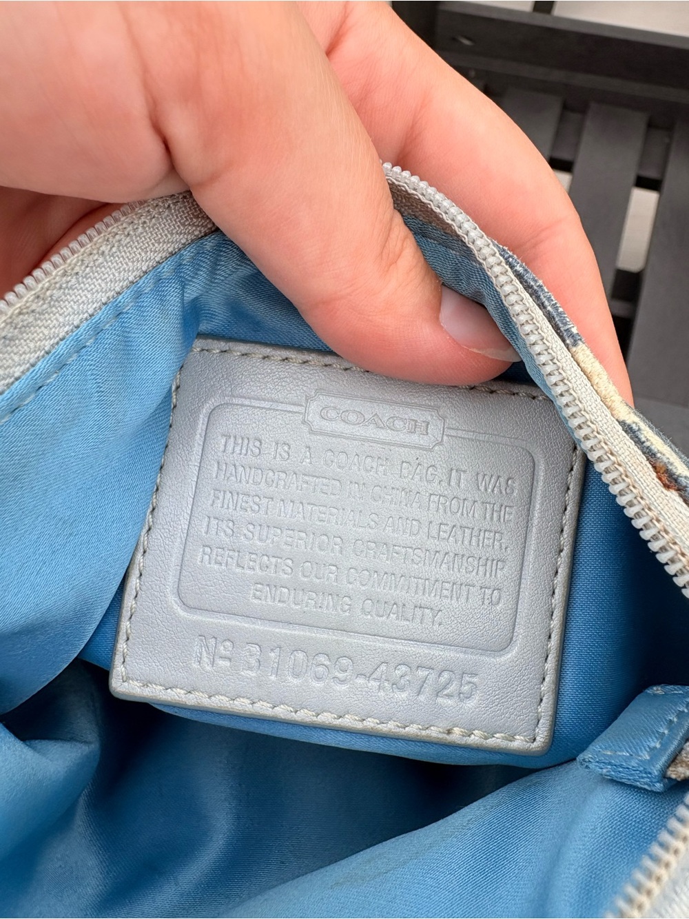 Coach Kristin Sequin Swingpack Bag - Picture 5 of 7